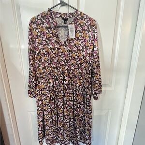 Torrid Multicolor Floral Dress